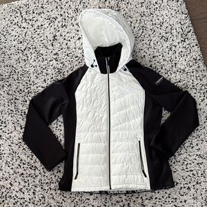 Calvin Klein Women's Black and White fall/spring Jacket